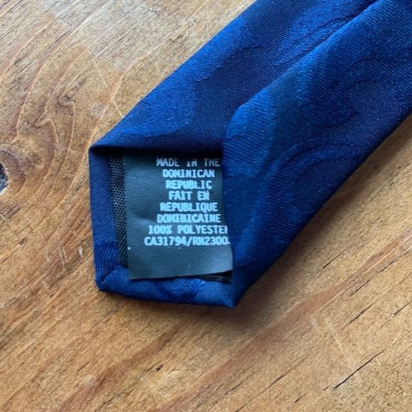 Christmas Tie Santa Palm Tree Banjo Jingle Bells - Picture 4 of 5